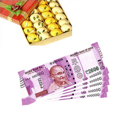 "Cash - Rs. 10,001 with sweets - Click here to View more details about this Product